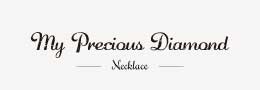 My Precious Diamond Necklace