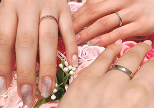 結婚指輪は細め派？太め派？結婚指輪の幅選び